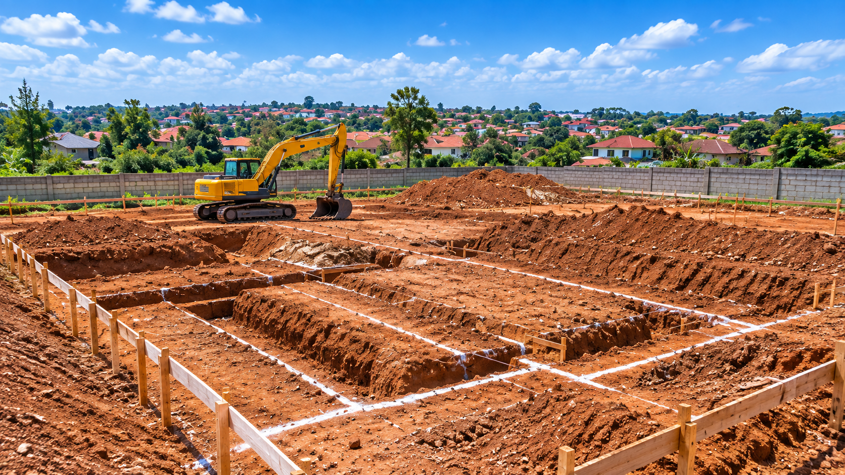 Foundation works